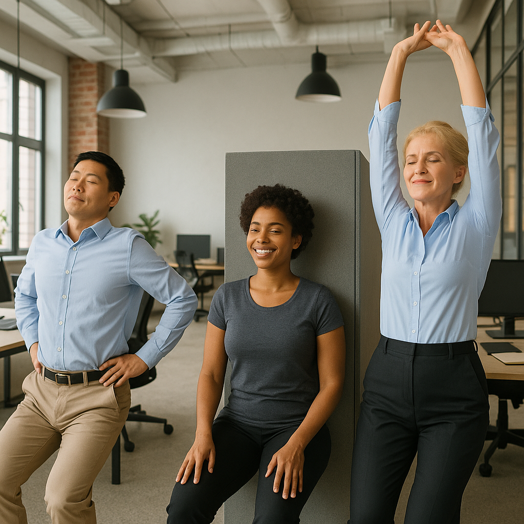 Kaip turėti aktyvią dieną dirbant biure? 3 Inside