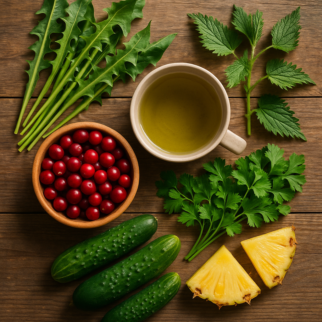 Vandens svorio metimas: natūralūs diuretikai 2 A