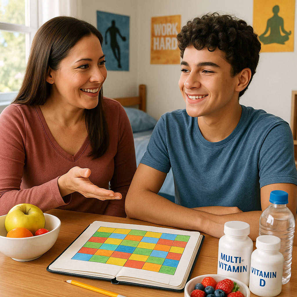 Kokie papildai tinka jaunimui iki 18 metų? 5 On