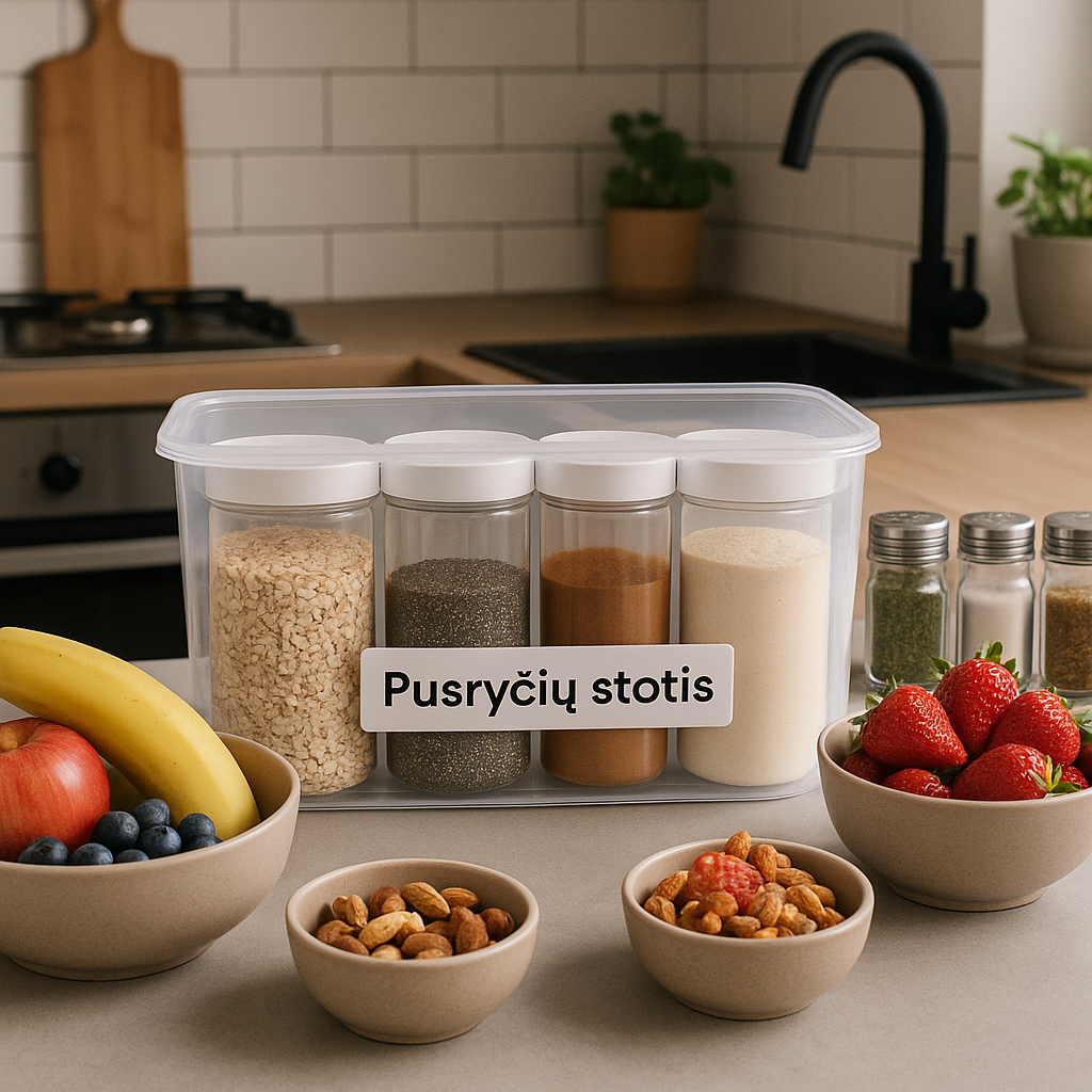 Baltyminė košė pusryčiams: receptai sutaupant laiką 5 A