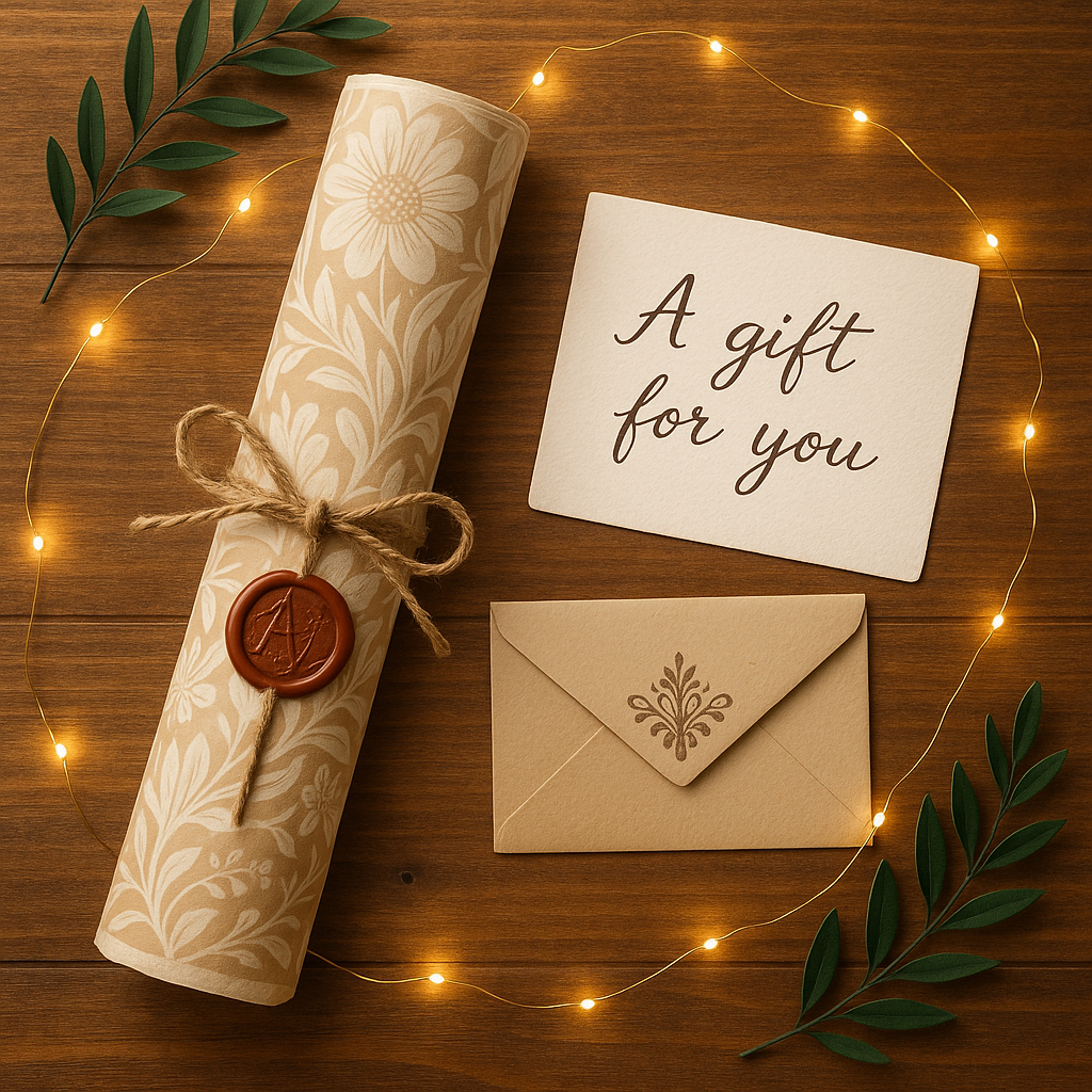 Creative gift wrapping ideas for wall art prints and home decor