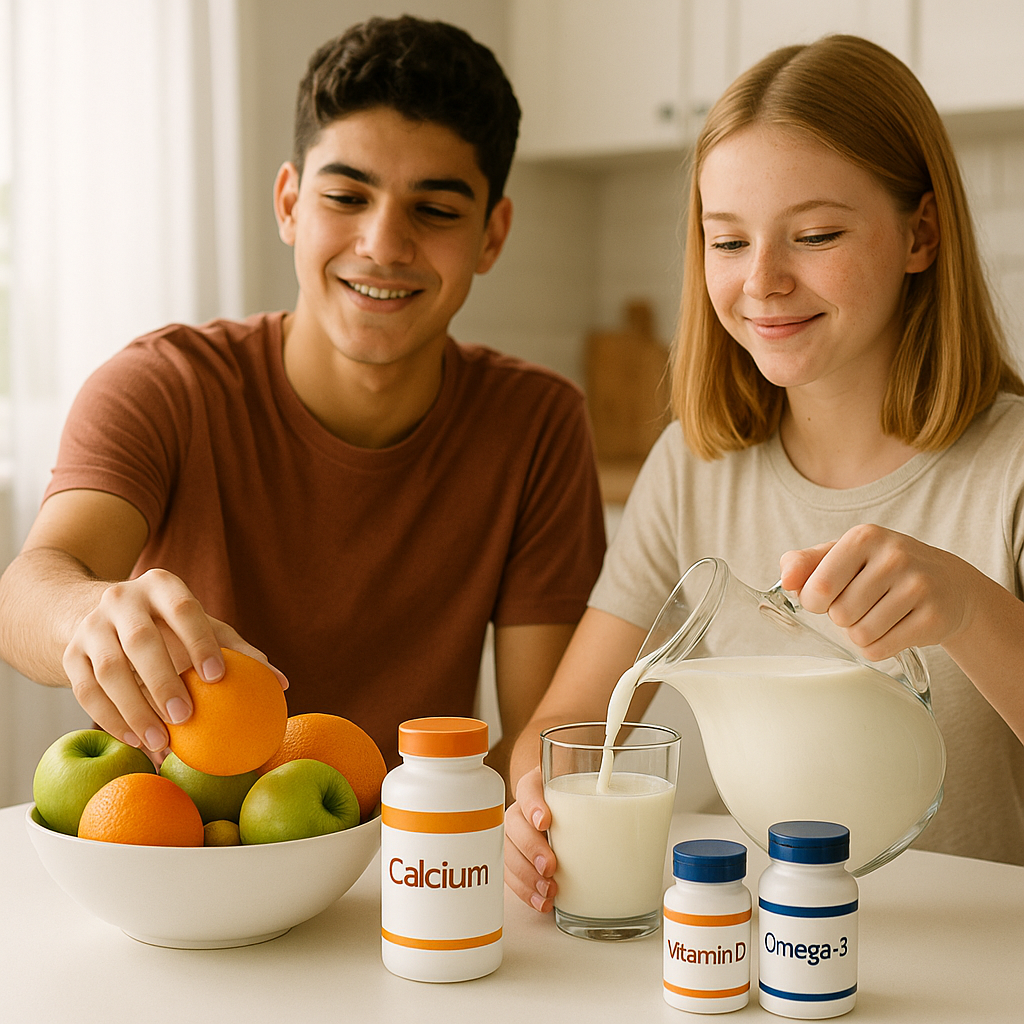 Kokie papildai tinka jaunimui iki 18 metų? 4 On