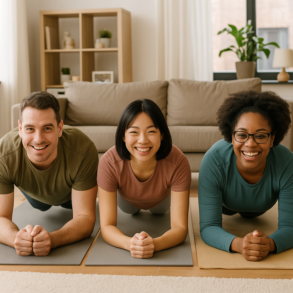 Sportas namuose: efektyviausios treniruotės be įrangos 3 A