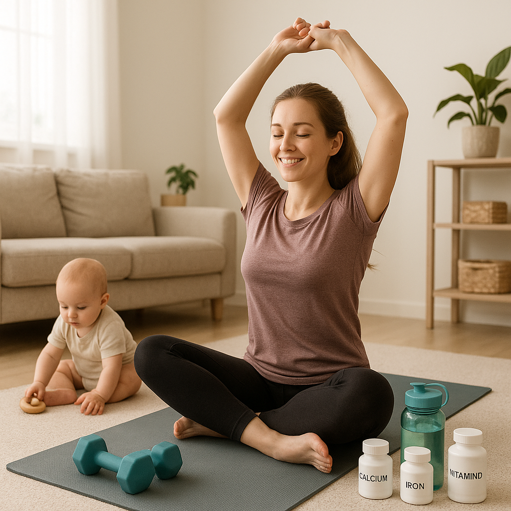 Papildai moterims po gimdymo, grįžtančioms į sportą 2 A