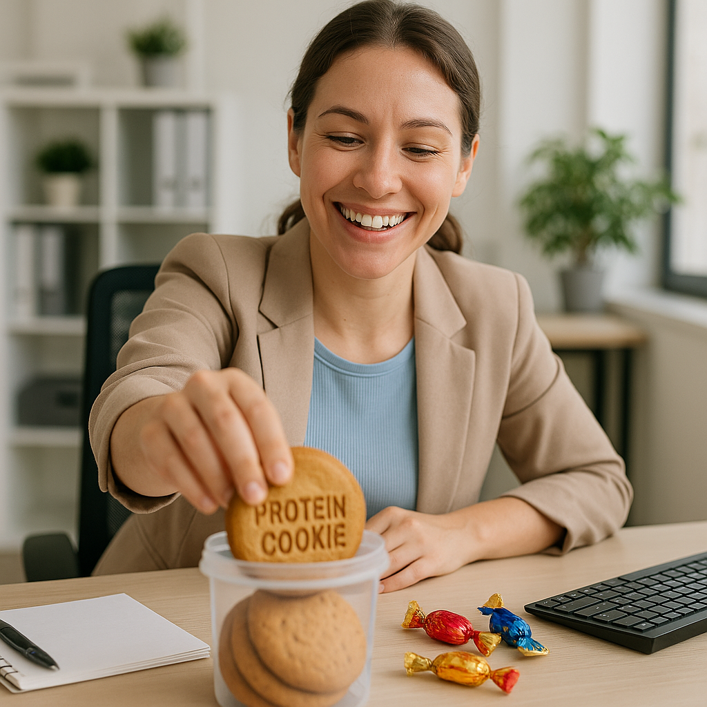 Ar baltyminiai skanėstai gali pakeisti saldumynus? 4 A