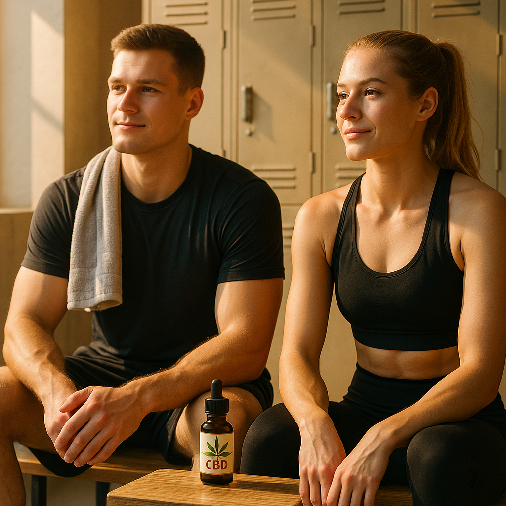 CBD sportininkų atsigavimui 2 A