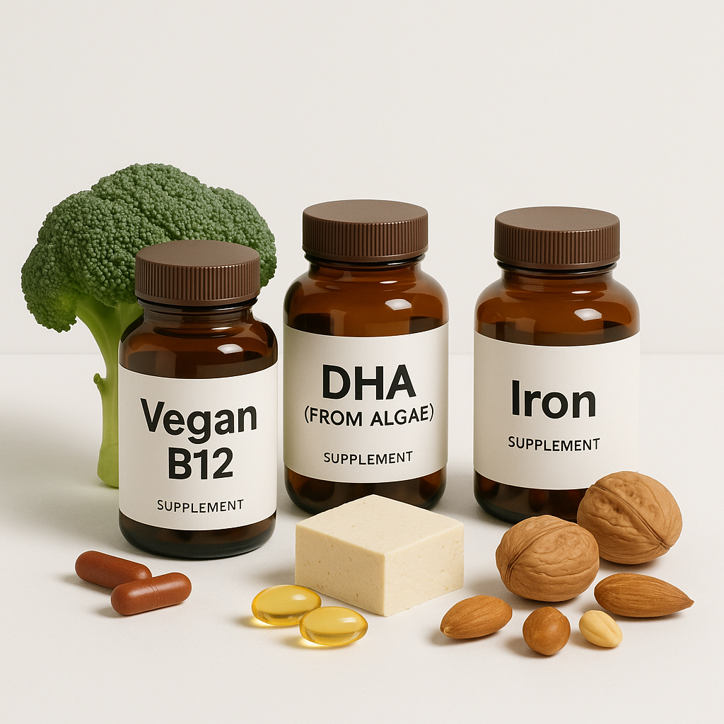 Papildai vegetarams ir veganams: ko dažniausiai trūksta? 3 A