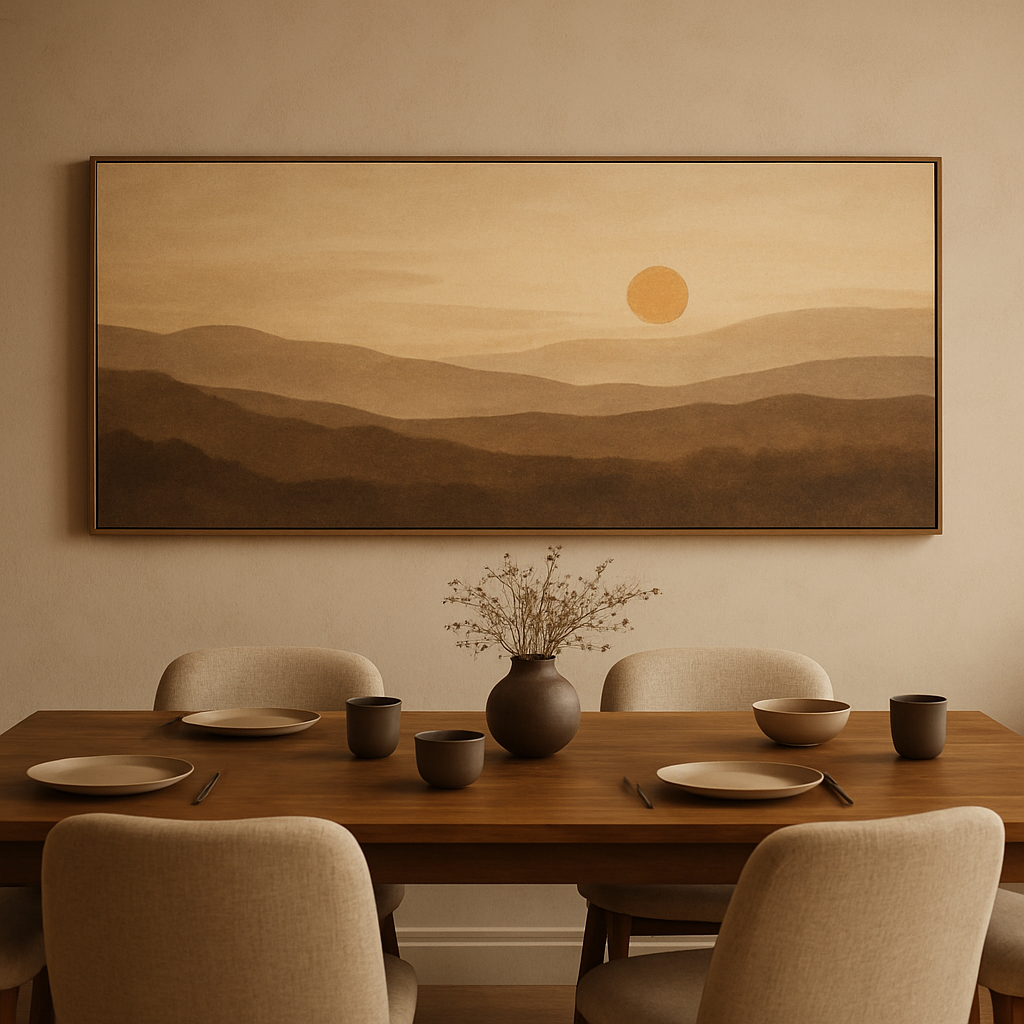 Measuring tips: “Measuring wall and furniture dimensions for perfect art print placement.
