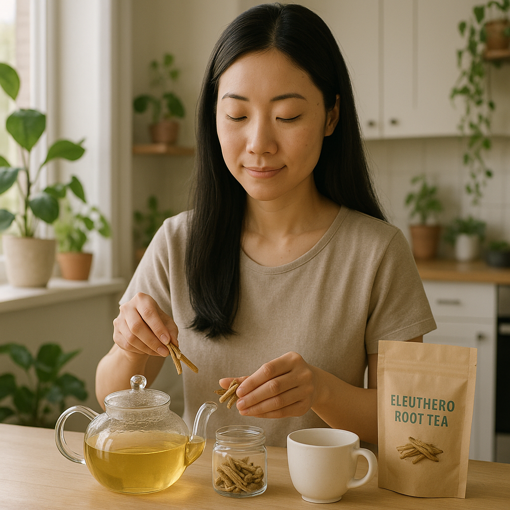 Eleuthero (sibiro ženšenis) ištvermei 4 A