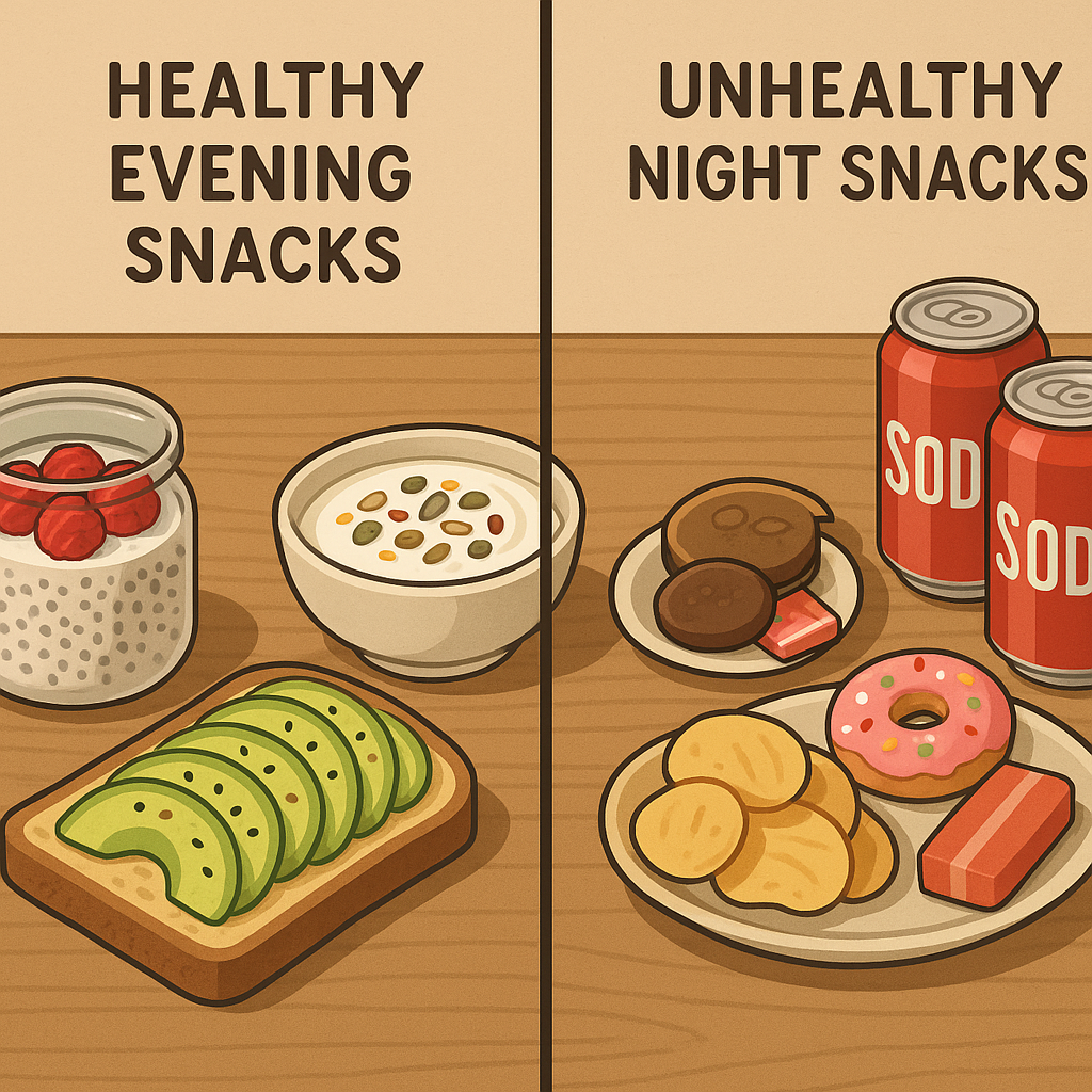 Ar sveiki užkandžiai tinkami prieš miegą? 3 A