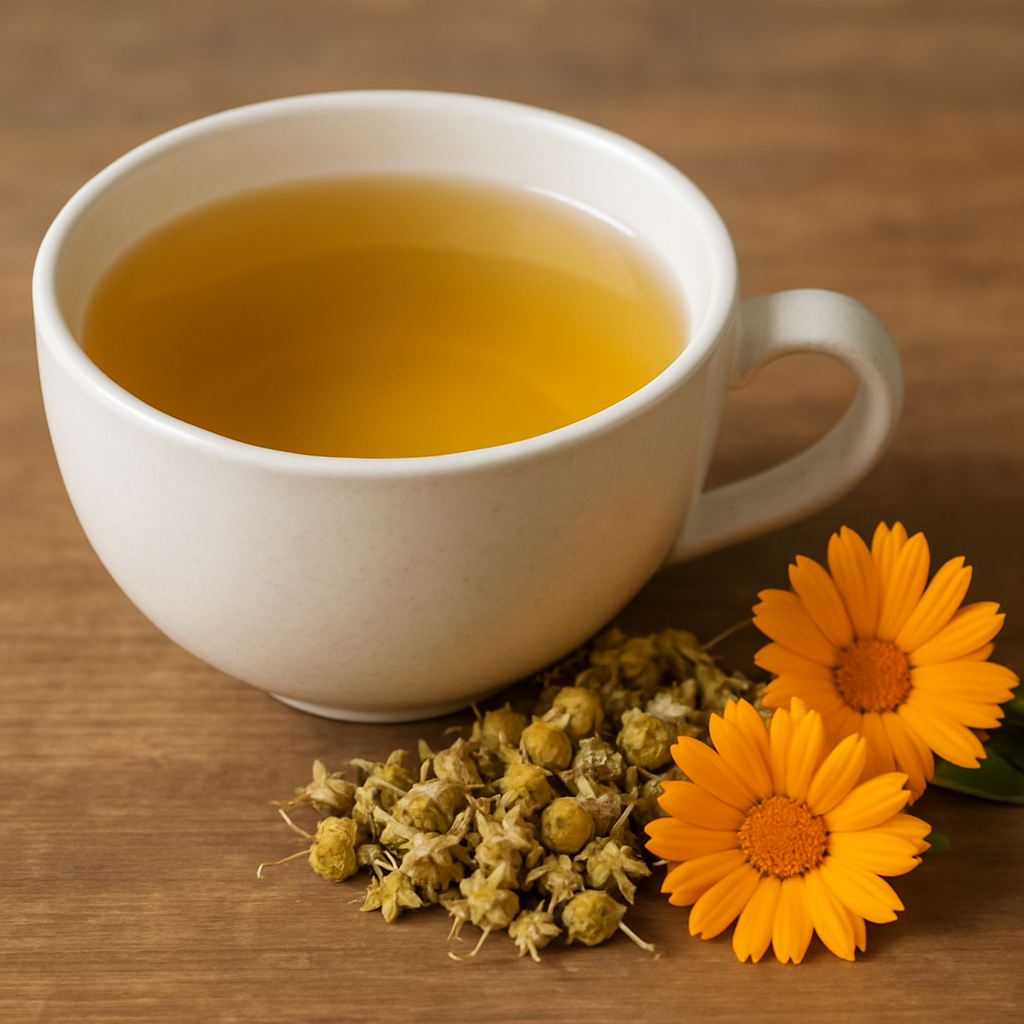 Virškinimo arbatos: imbieras, mėta, ramunėlė 5 An