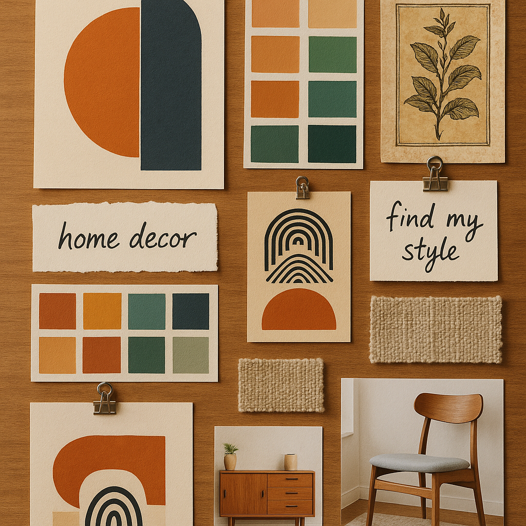 Wall gallery showcasing a variety of personal art styles