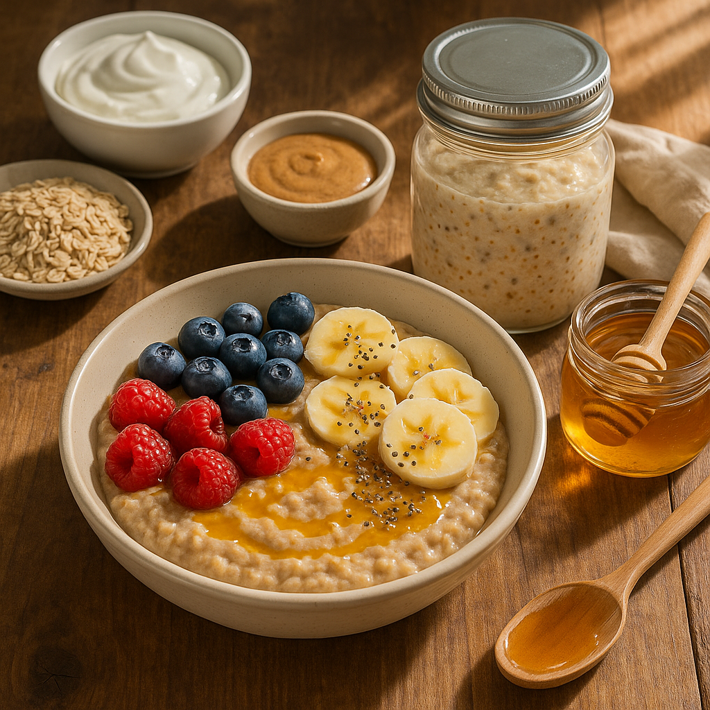 Baltyminė košė pusryčiams: receptai sutaupant laiką 2 A