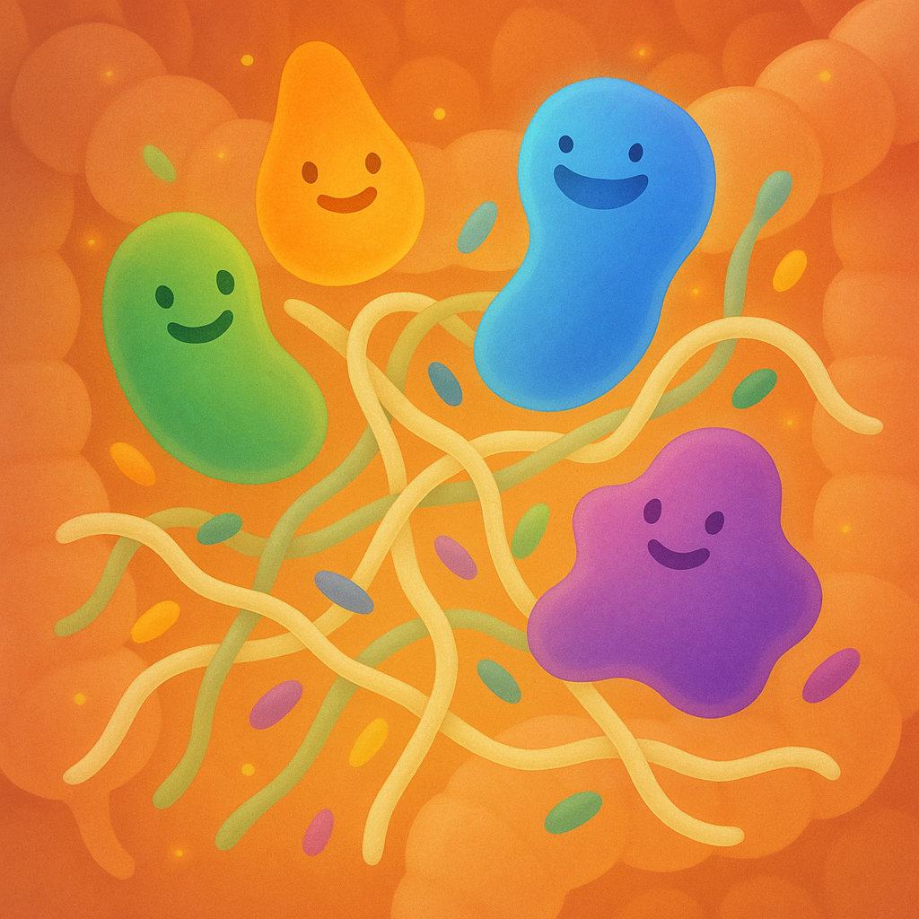 Sinbiotikai: probiotikų ir prebiotikų derinys 2 A